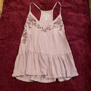 American eagle purple tank